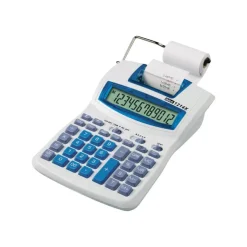 Rexel Ibico Semi-Pro 1214X - Calculatrice imprimante - LCS - 12 chiffres - alimentation batterie ou adaptateur (non fourni)