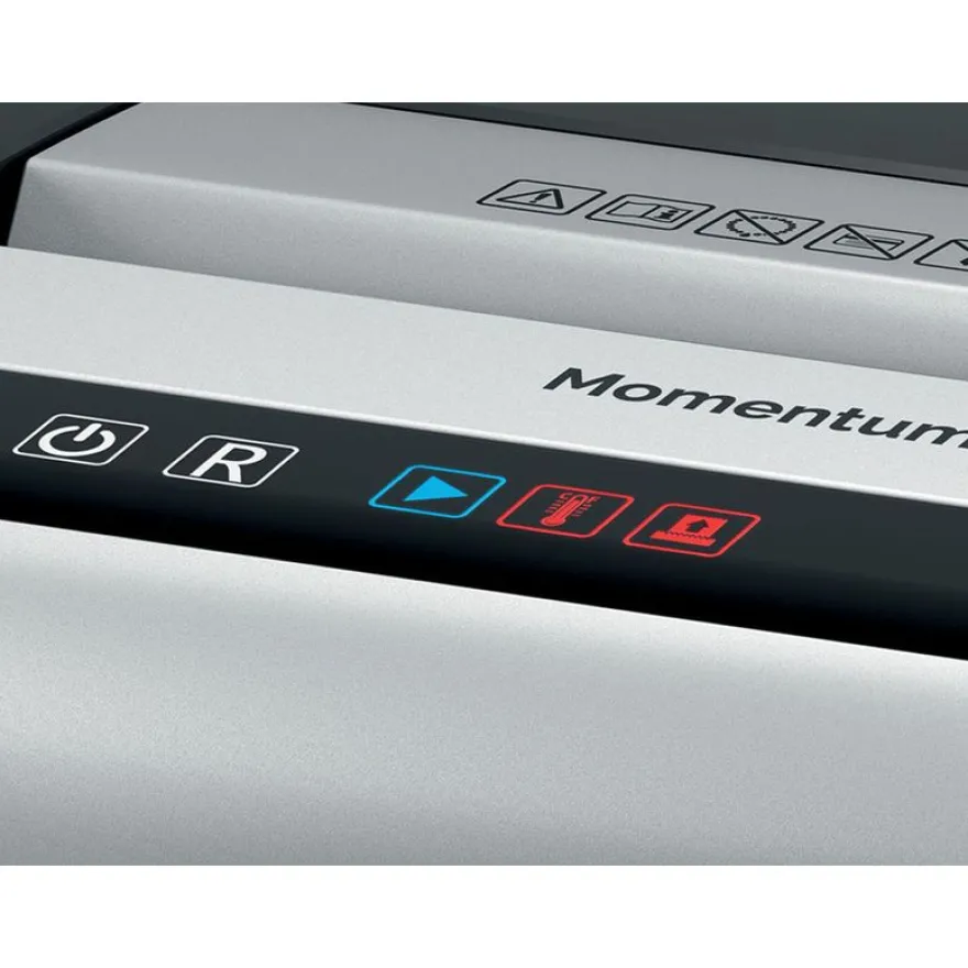 Rexel Momentum M510 - destructeur de documents coupe croisée microparticules - 10 feuilles - Corbeille 23 litres