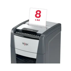 Rexel Optimum Auto+ 300M - destructeur de documents coupe croisée microparticules - 300 feuilles - Corbeille 60 litres