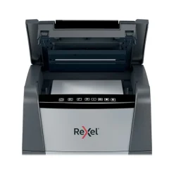Rexel Optimum Auto+ 100M - destructeur de documents coupe croisée microparticules - 100 feuilles - Corbeille 34 litres