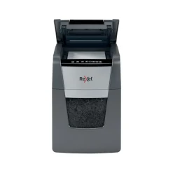 Rexel Optimum Auto+ 100M - destructeur de documents coupe croisée microparticules - 100 feuilles - Corbeille 34 litres
