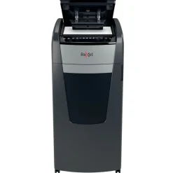 Rexel Optimum Auto+ 600X - destructeur de documents coupe croisée - 600 feuilles - Corbeille 110 litres