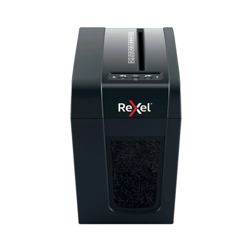 Rexel Secure X6-SL - destructeur de documents coupe croisée - 6 feuilles - Corbeille 10 litres