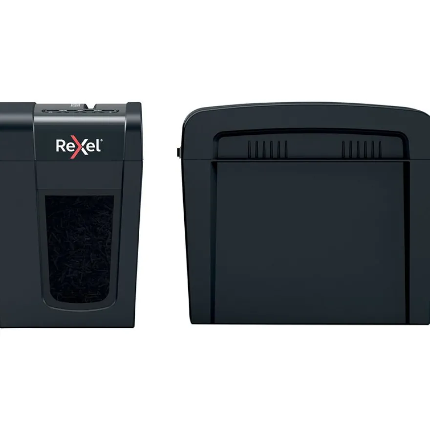 Rexel Secure X6-SL - destructeur de documents coupe croisée - 6 feuilles - Corbeille 10 litres