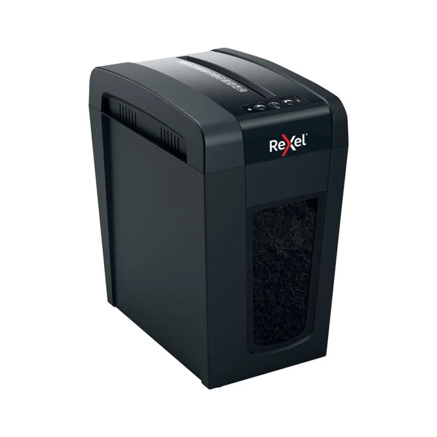 Rexel Secure X10-SL - destructeur de documents coupe croisée - 10 feuilles - Corbeille 18 litres