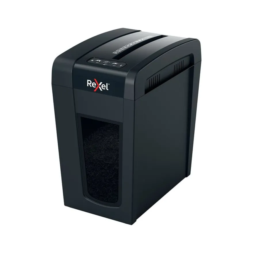 Rexel Secure X10-SL - destructeur de documents coupe croisée - 10 feuilles - Corbeille 18 litres