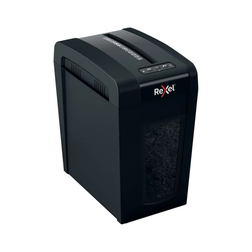 Rexel Secure X10-SL - destructeur de documents coupe croisée - 10 feuilles - Corbeille 18 litres