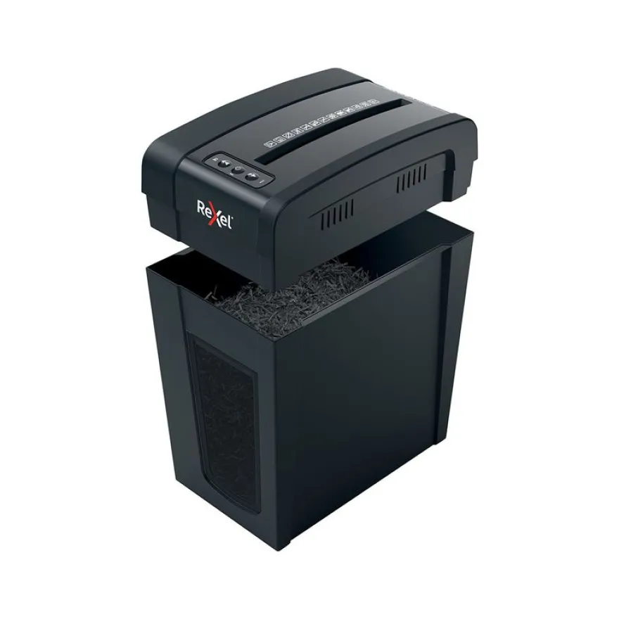 Rexel Secure X10-SL - destructeur de documents coupe croisée - 10 feuilles - Corbeille 18 litres