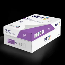 Rey Copy - Papier blanc - A3 (297 x 420 mm) - 80 g/m² - 1500 feuilles (carton de 3 ramettes)
