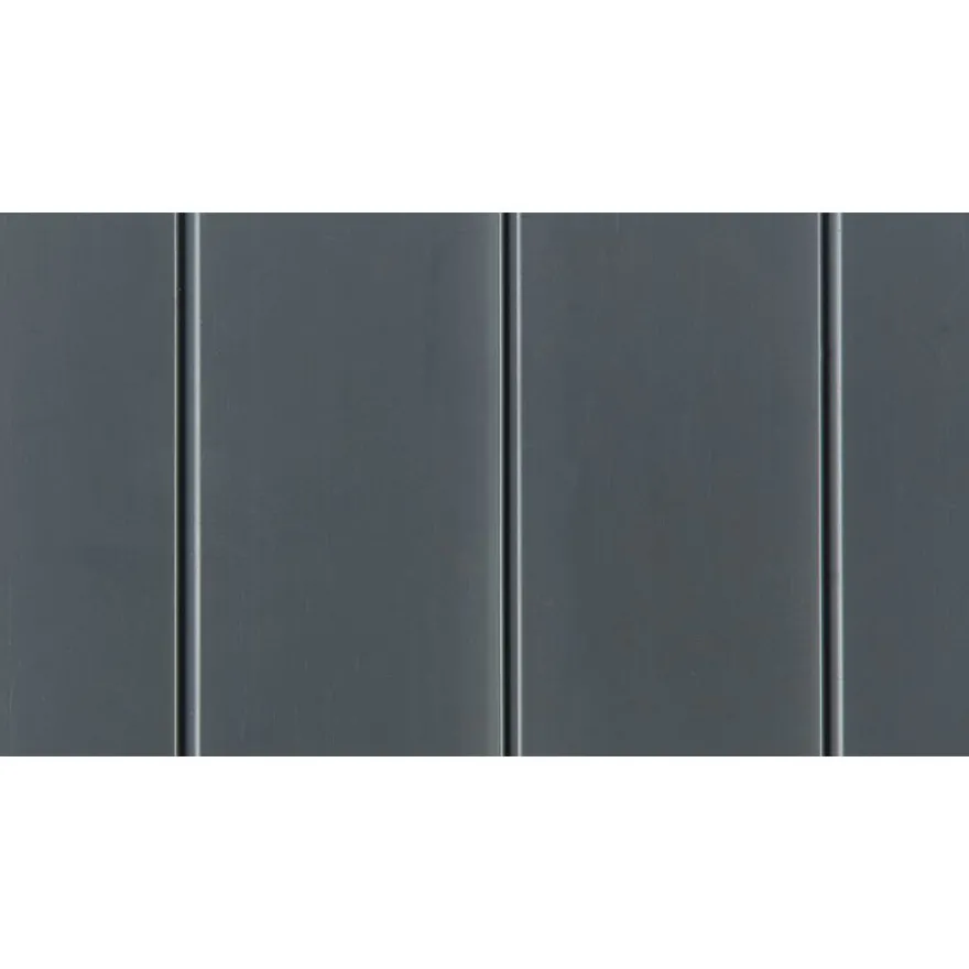 Réhausse pour armoire à rideaux metalliques - L120 x H43 x P43cm - corps anthracite/rideau anthracite