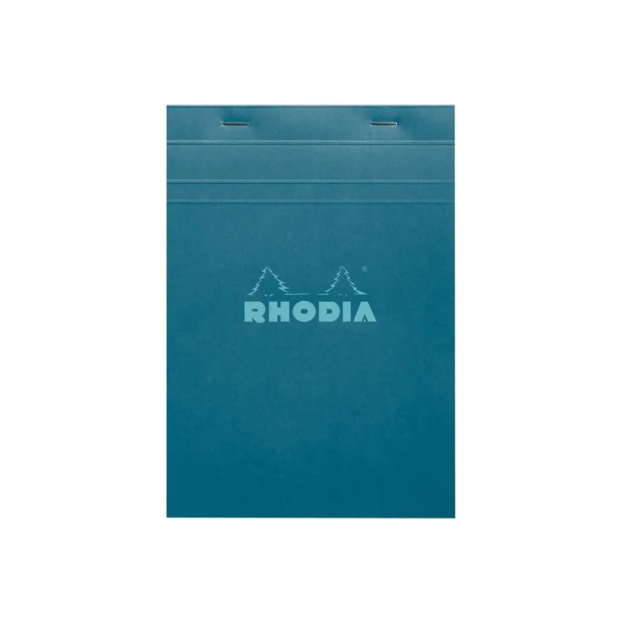 RHODIA - Bloc note - A5 (148 x 210 mm) - 80 feuilles / 160 pages - petits carreaux - couvertures aux couleurs assorties