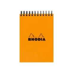 Rhodia - Bloc notes à spirale - 10 x 15 cm - 160 pages - petits carreaux
