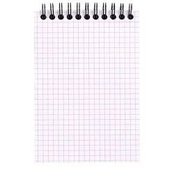 Rhodia - Bloc notes à spirale - 10 x 15 cm - 160 pages - petits carreaux