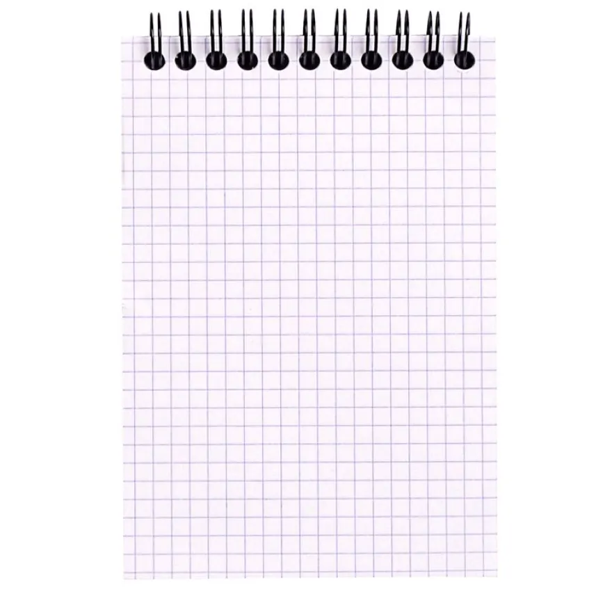 Rhodia - Bloc notes à spirale - 10 x 15 cm - 160 pages - petits carreaux