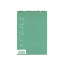 Rhodia - Bloc notes à spirale STENO - A5 - blanc - 52g
