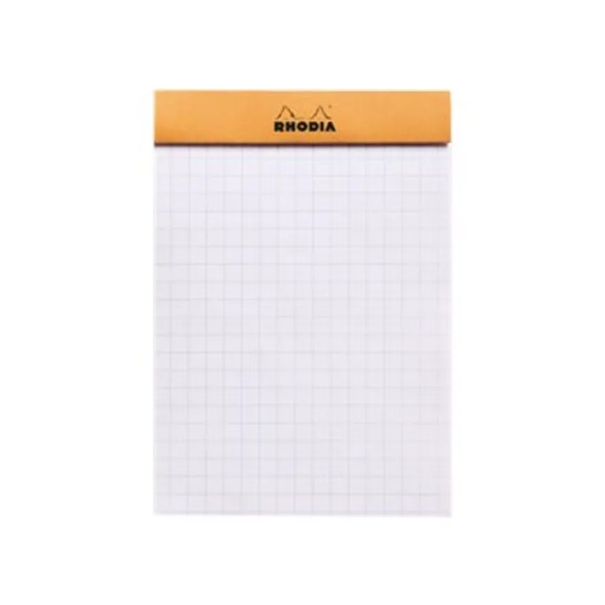 Rhodia - Bloc notes N°12 - 8,5 x 12 cm - petits carreaux