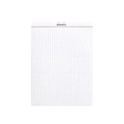 Rhodia - Bloc notes N°16 - A5 - 160 pages - petits carreaux - 80g - blanc