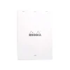 Rhodia - Bloc notes N°18 - A4 - 160 pages - petits carreaux - 80g - blanc