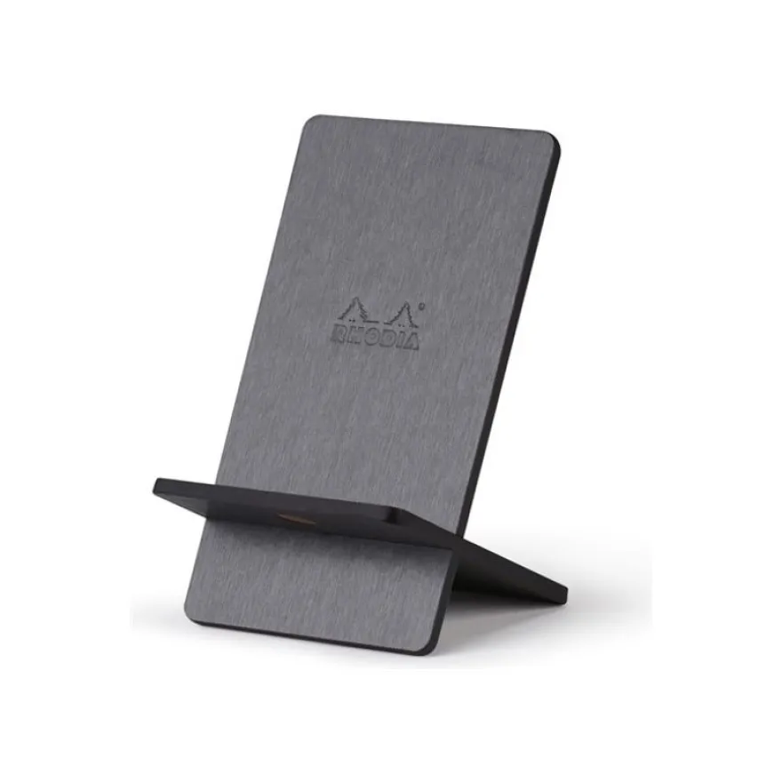RHODIA - Socle pour téléphone portable - titane