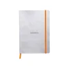 RHODIA Rhodiarama - Carnet souple A5 - 160 pages - ligné - argent