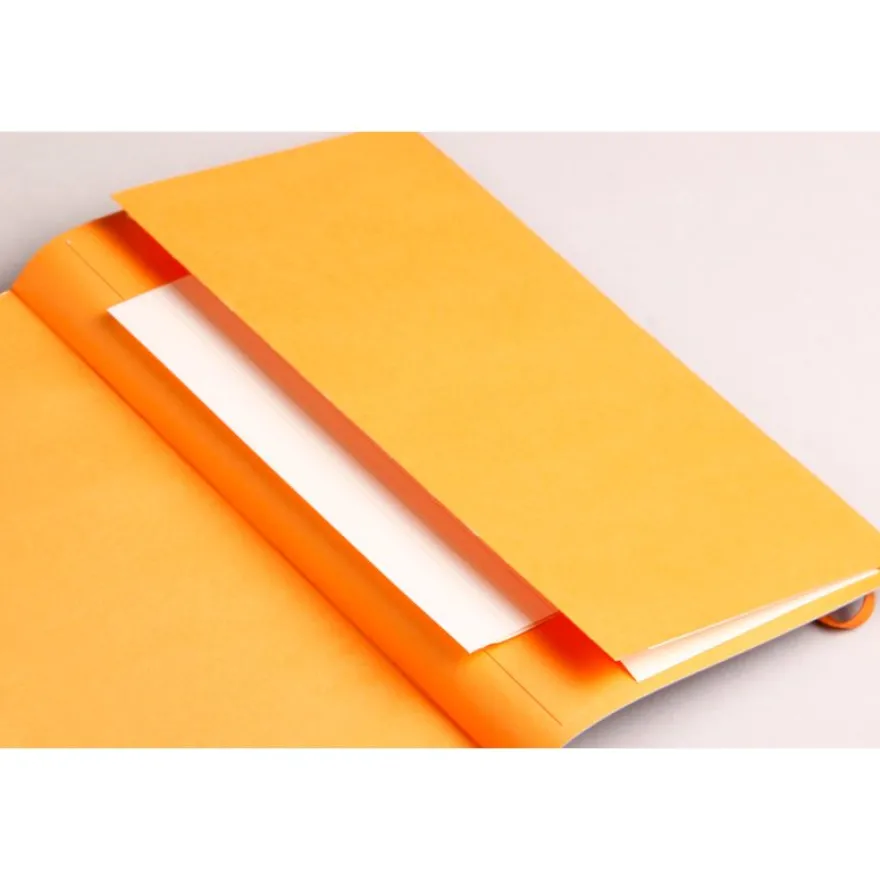 RHODIA Rhodiarama - Carnet souple A5 - 160 pages - ligné - noir