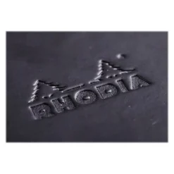 RHODIA Rhodiarama - Carnet souple A5 - 160 pages - ligné - noir