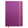 Rhodiarama - Carnet A5 rigide 192 pages ligné - Papier ivoire 90g - Fermeture élastique