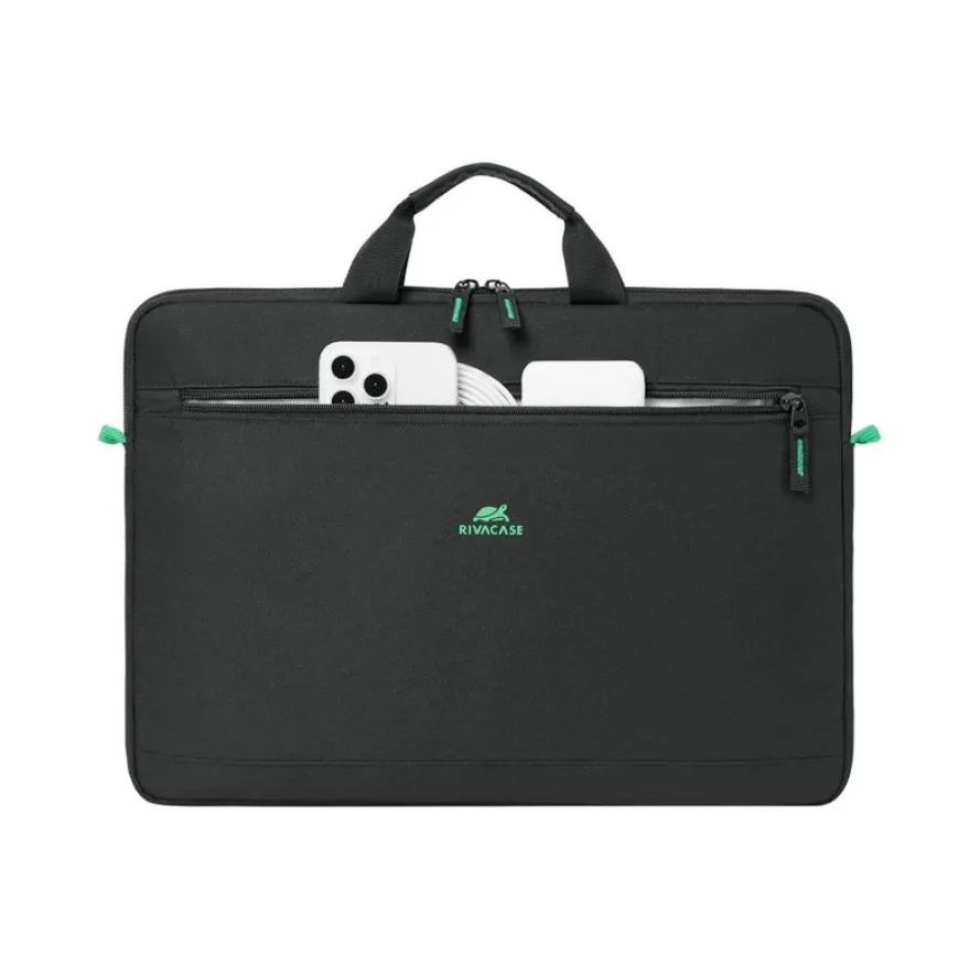 Riva Case Gremio 5516 - Sacoche éco pour ordinateur portable 15,6"–16" - Noir