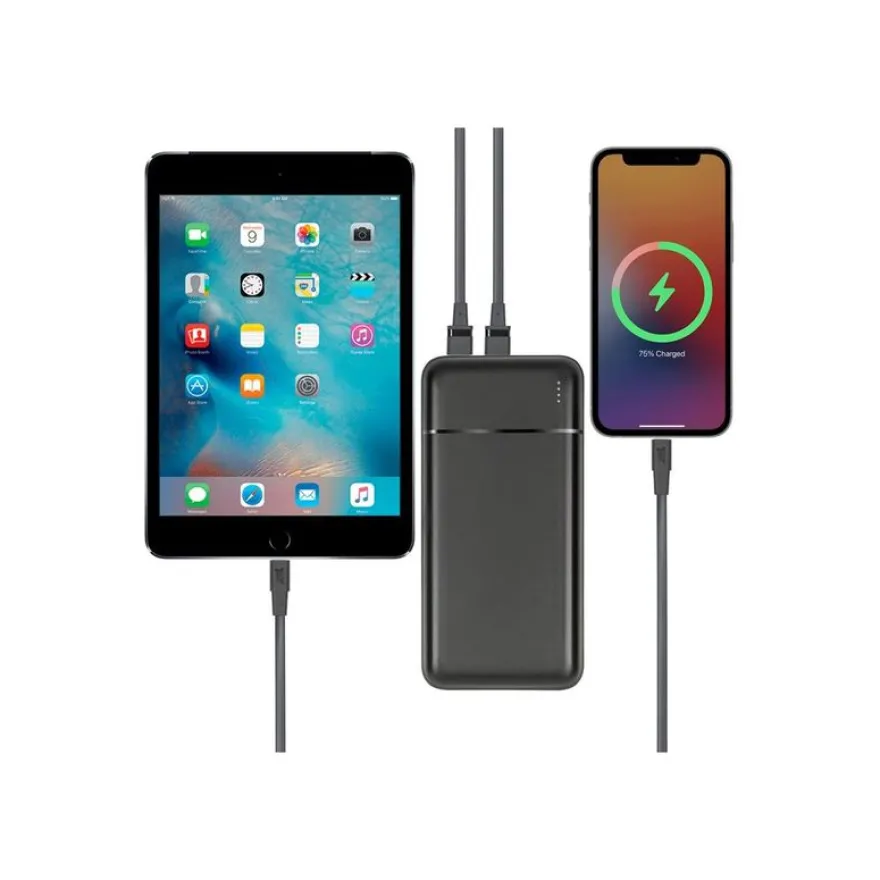 Riva Case Rivapower VA2101 - Batterie externe - 10000 mAh - noir