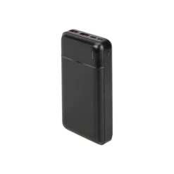 Riva Case Rivapower VA2102 - Banque d'alimentation - QC / PD, portable - 5 / 9 / 12 V - 22.5 Watt - lithium-polymère - 20000 mAh - 74 Wh - connecteurs de sortie : 3 - noir