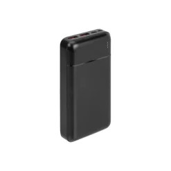 Riva Case Rivapower VA2102 - Banque d'alimentation - QC / PD, portable - 5 / 9 / 12 V - 22.5 Watt - lithium-polymère - 20000 mAh - 74 Wh - connecteurs de sortie : 3 - noir
