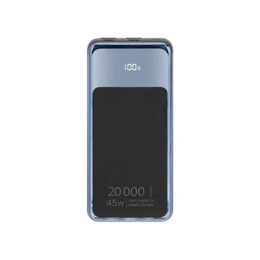 Riva Case Rivapower VA1075 - Powerbank / batterie de secours - 20000 mAh - beu nuit