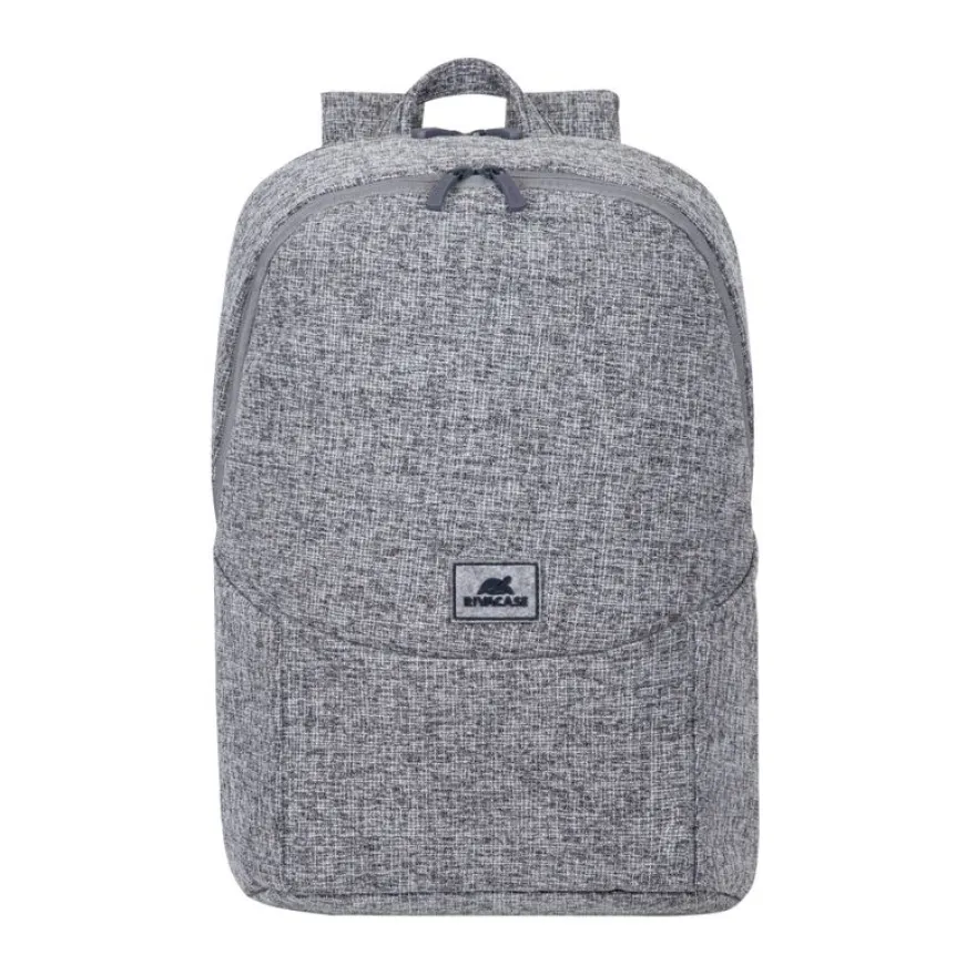 RIVACASE Anvik - Sac à dos pour ordinateur portable 15,6" - gris clair