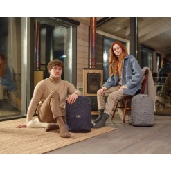 RIVACASE Anvik - Sac à dos pour ordinateur portable 15,6" - gris clair