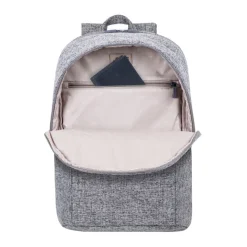 RIVACASE Anvik - Sac à dos pour ordinateur portable 15,6" - gris clair