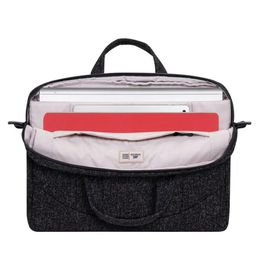 RIVACASE Anvik - Sacoche pour ordinateur portable 15,6" - noir