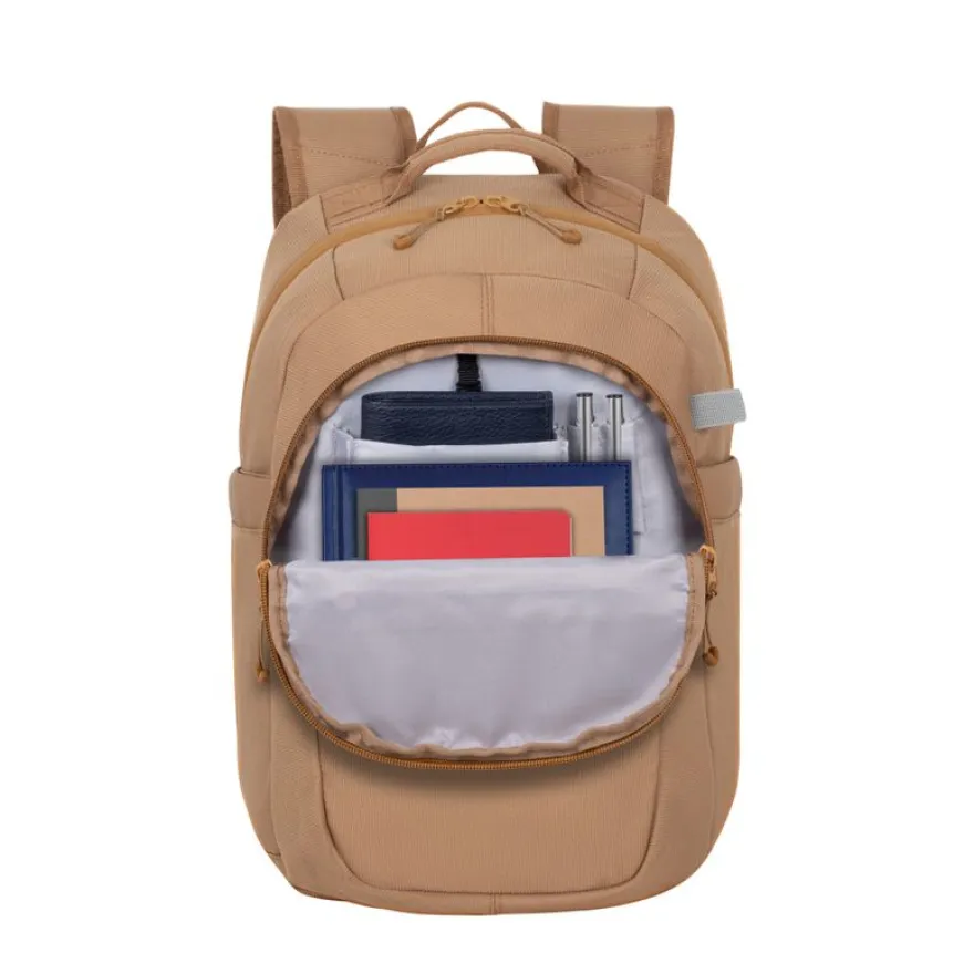 RIVACASE Aviva - Sac à dos pour ordinateur portable 14" - beige