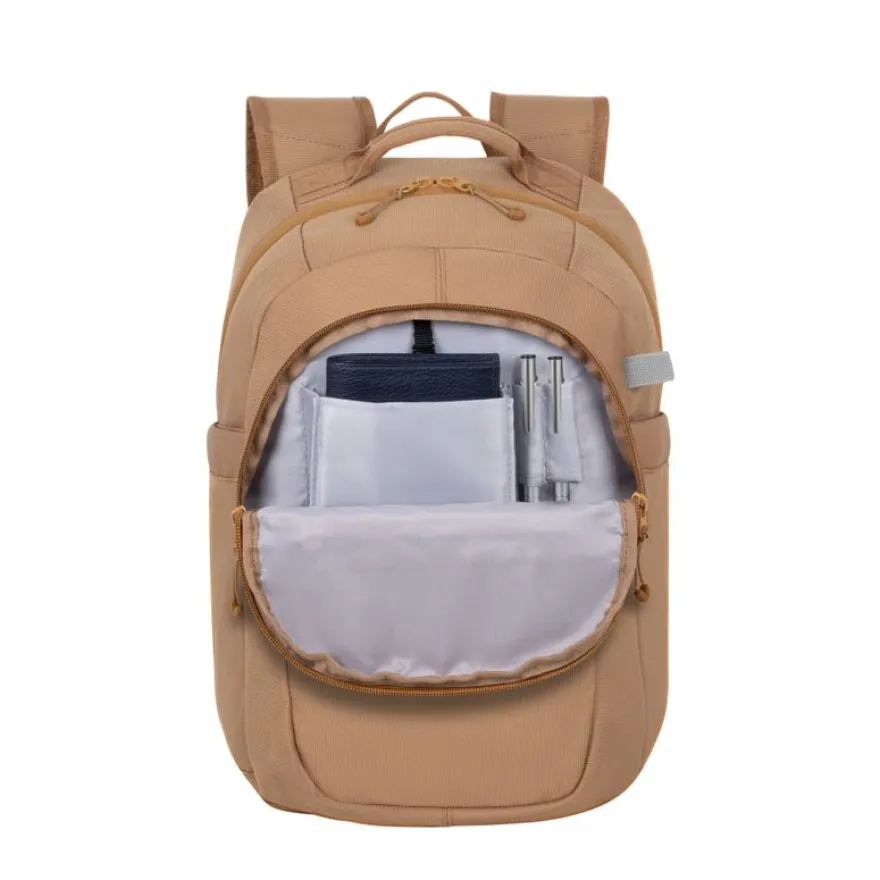 RIVACASE Aviva - Sac à dos pour ordinateur portable 14" - beige