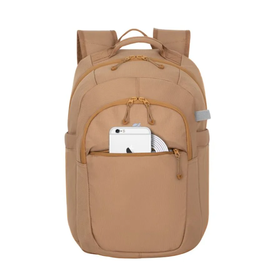 RIVACASE Aviva - Sac à dos pour ordinateur portable 14" - beige
