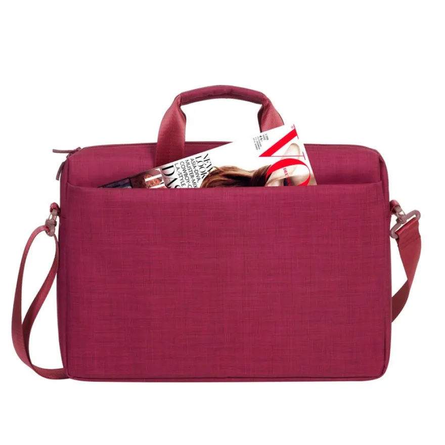 RIVACASE Biscayne - Sacoche pour ordinateur portable 15,6" - rouge