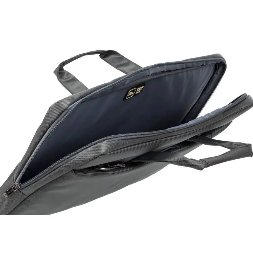 RIVACASE Central - Sacoche pour ordinateur portable 17,3" - gris foncé