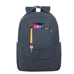 RIVACASE Galapagos - Sac à dos pour ordinateur portable 15,6" - gris foncé