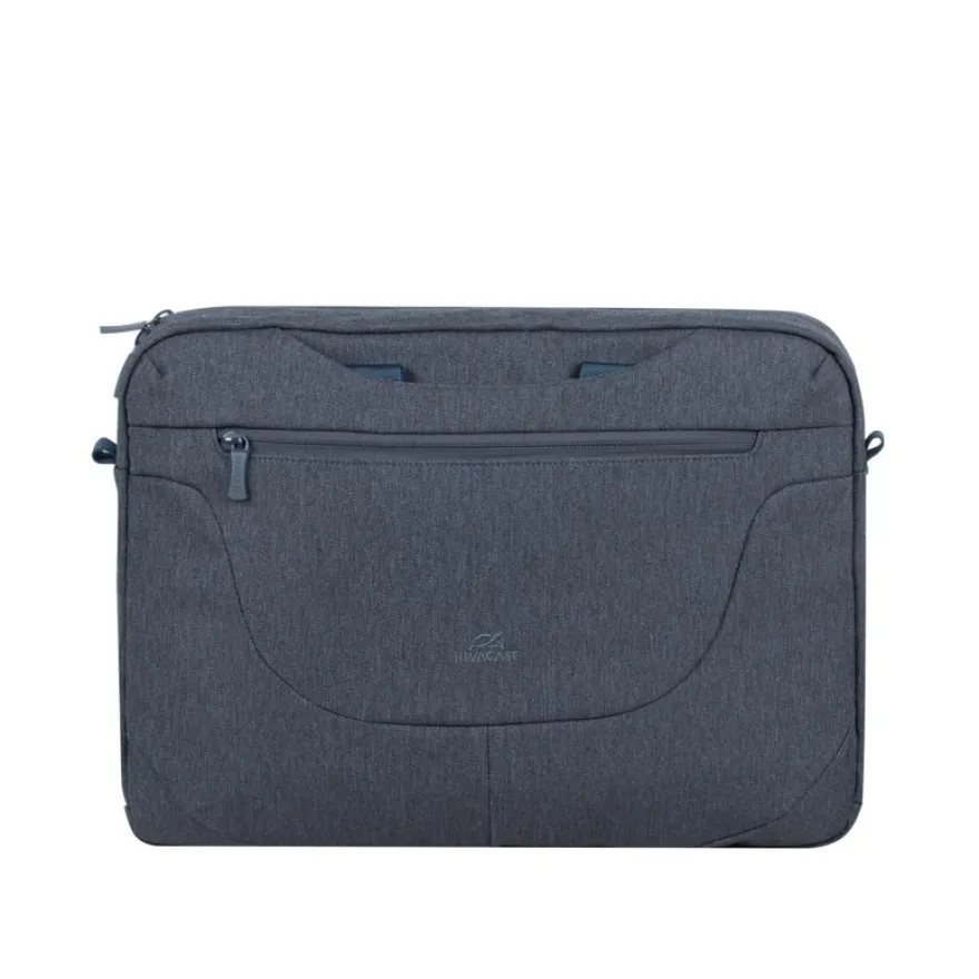 RIVACASE Galapagos - Sacoche pour ordinateur portable 15,6" - gris foncé