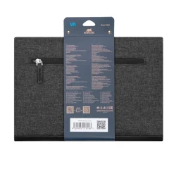 RIVACASE Lantau - Housse pour ordinateur portable 13,3" - mélange noir