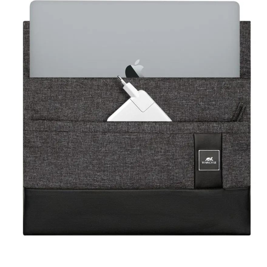 RIVACASE Lantau - Housse pour ordinateur portable 13,3" - mélange noir