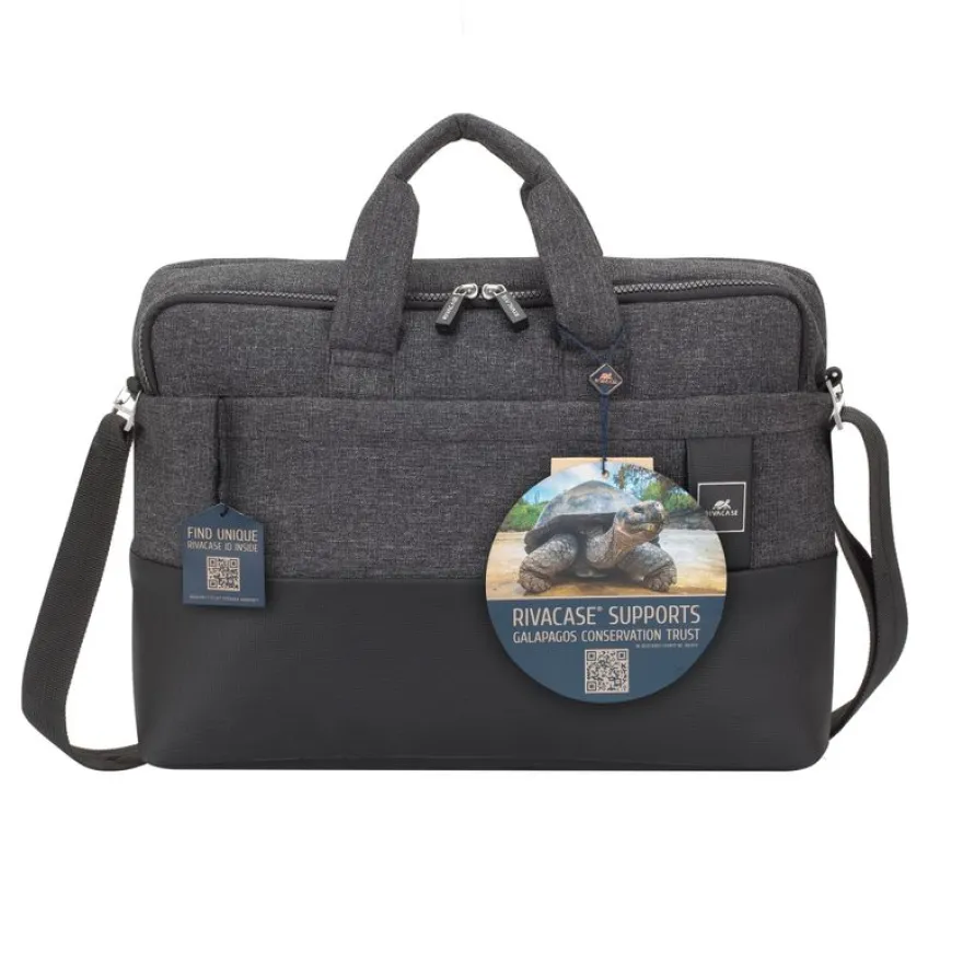 RIVACASE Lantau - Sacoche pour ordianteur portable 15,6" - noir