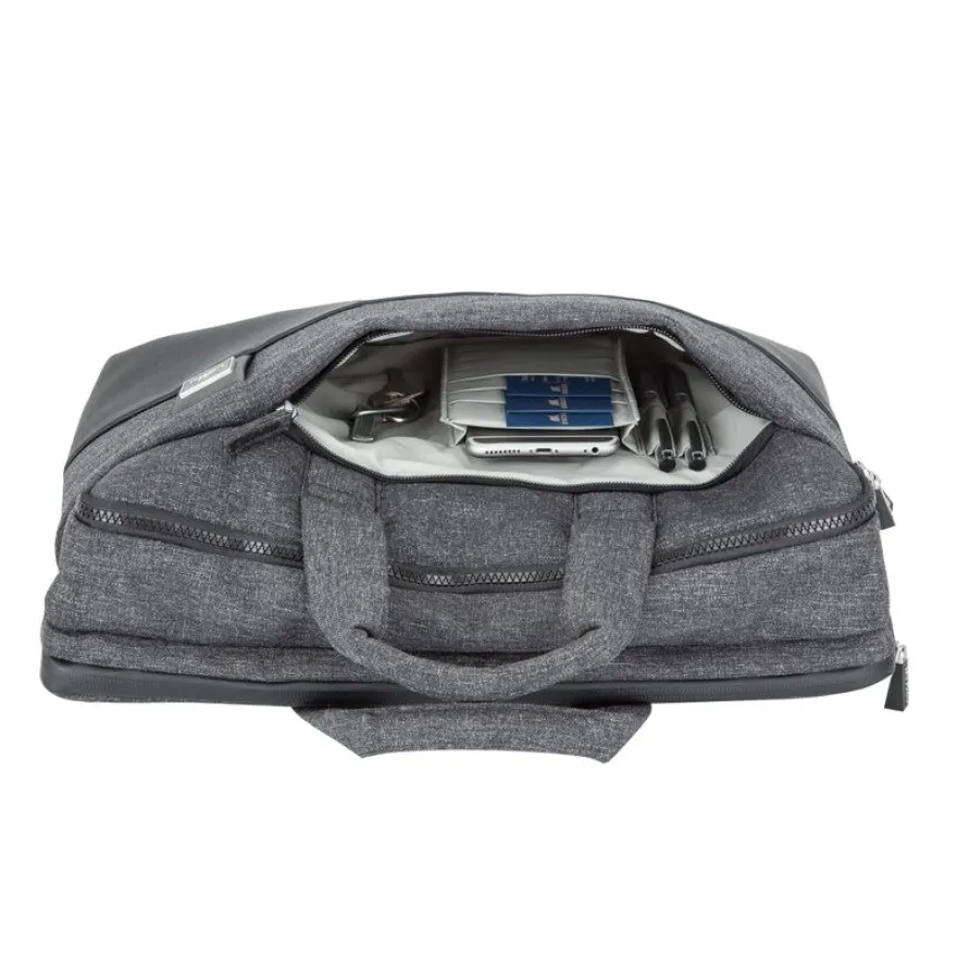 RIVACASE Lantau - Sacoche pour ordianteur portable 15,6" - noir