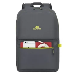 RIVACASE Mestalla - Sac à dos pour ordinateur portable 15,6" - gris