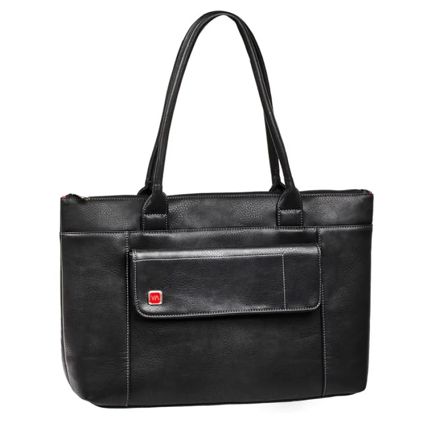 RIVACASE Orly - Sacoche féminine pour ordinateur portable 15,6" - noir