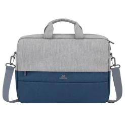 RIVACASE Prater - Sacoche pour ordinateur portable 15,6" - gris/bleu nuit